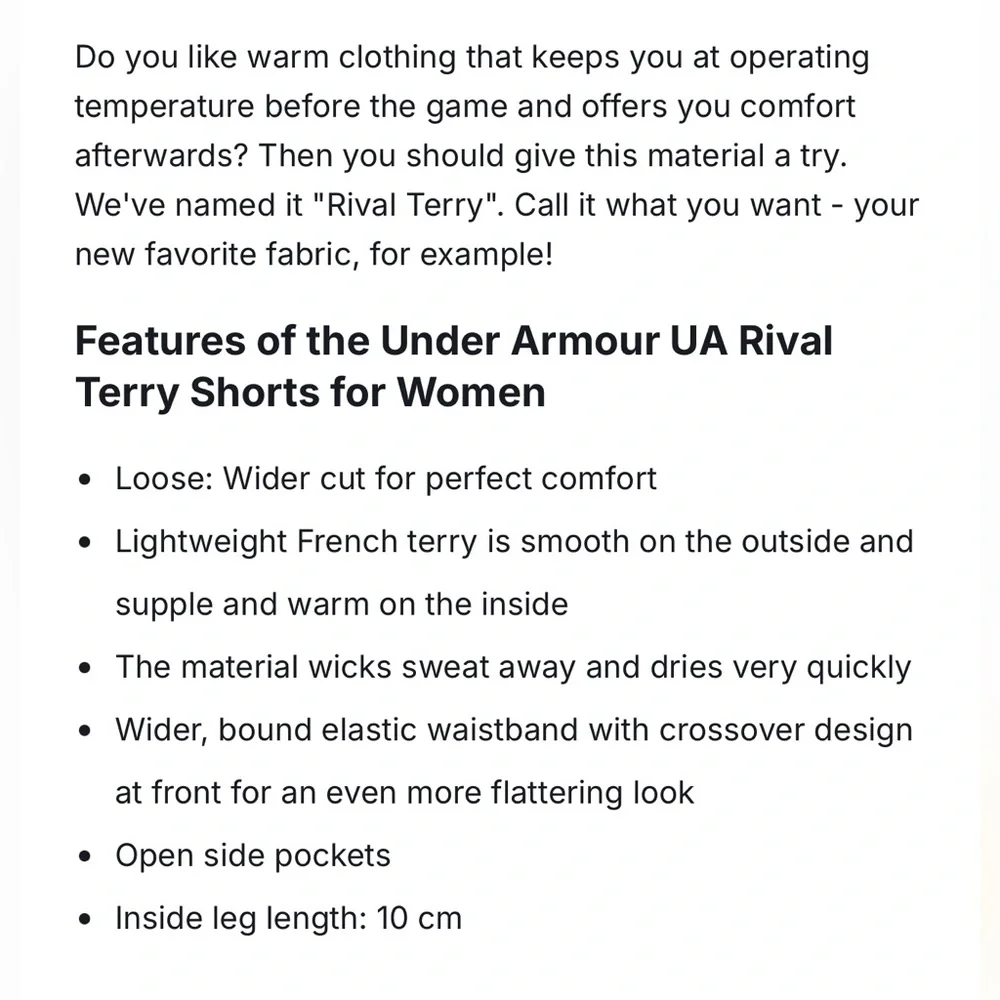 - Under Armour XL Rival Terry Knit Shorts! NEW!!
